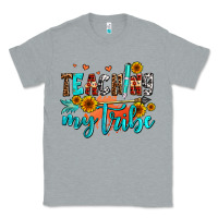 Heather Grey teaching my tribe Classic Tee - AdoDesignShop