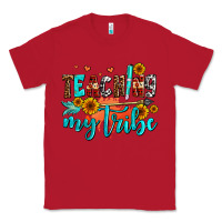 Red teaching my tribe Classic Tee - AdoDesignShop