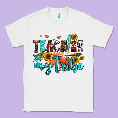 Teaching My Tribe Classic Tee Designed By Adodesignshop