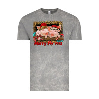 Cloud Rock merry pig mas Vintage Tee - RanaPortraitStore