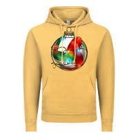 Vintage Mustard christmas  volleyball Vintage Hoodie - Zillion Design Studio