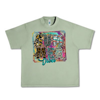 Oil Green summer vibes Urban Heavy Tee - SublimationCraftShop