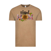 Vintage Coffee blessed mom Vintage Tee - BarkalooDesign