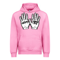 Fuchsia Pink Cult of Klaus Umbrella Urban Hoodie - Bettercallsaul