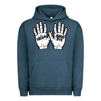 Pigment Midnight Navy Cult of Klaus Umbrella Urban Hoodie - Bettercallsaul