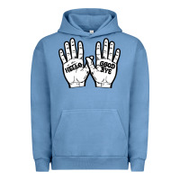 Pigment Pebble Blue Cult of Klaus Umbrella Urban Hoodie - Bettercallsaul