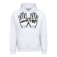 White Cult of Klaus Umbrella Urban Hoodie - Bettercallsaul