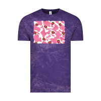 Cloud Purple distressed strawberry milkshake cowhide Vintage Tee - RanaPortraitStore