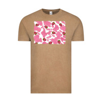 Vintage Coffee distressed strawberry milkshake cowhide Vintage Tee - RanaPortraitStore