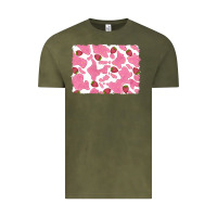 Vintage Olive distressed strawberry milkshake cowhide Vintage Tee - RanaPortraitStore