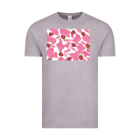 Vintage Zinc distressed strawberry milkshake cowhide Vintage Tee - RanaPortraitStore