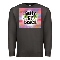 Smoke salty lil' beach Premium Sweatshirt - MaliasSmallBusiness