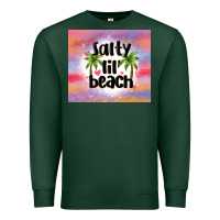 Sports Green salty lil' beach Premium Sweatshirt - MaliasSmallBusiness