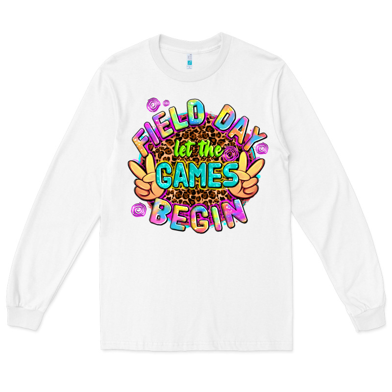 Field Day Let The Games Begin Long Sleeve Tee by AdoDesignShop | Teevron