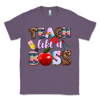 Lavender teach like a boss Classic Tee - AdoDesignShop
