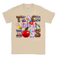 Mushroom teach like a boss Classic Tee - AdoDesignShop