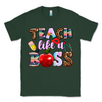 Sports Green teach like a boss Classic Tee - AdoDesignShop