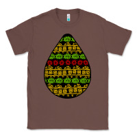 Chestnut african masks teardrop Classic Tee - BundleAndBundleShop