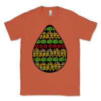 Copper african masks teardrop Classic Tee - BundleAndBundleShop