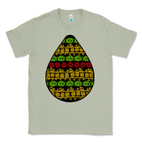 Matcha african masks teardrop Classic Tee - BundleAndBundleShop