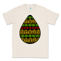 Natural african masks teardrop Classic Tee - BundleAndBundleShop