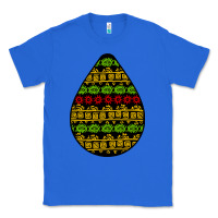 True Royal african masks teardrop Classic Tee - BundleAndBundleShop