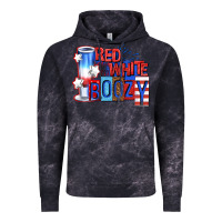 Cloud Black red white boozy billie wilder Vintage Hoodie - texasbilliewilder