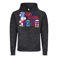 Vintage Black red white boozy billie wilder Vintage Hoodie - texasbilliewilder