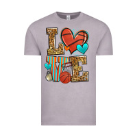 Vintage Zinc love basketball Vintage Tee - Zillion Design Studio