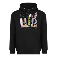 Black one hip paraprofessional Heavyweight Hoodie - MaliasSmallBusiness
