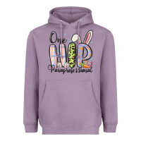 Lavender one hip paraprofessional Heavyweight Hoodie - MaliasSmallBusiness