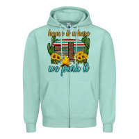 Seafoam home is where we park it Zipper Hoodie - Artiststas