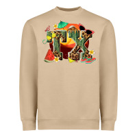 Mushroom summer tx Heavyweight Sweatshirt - texasbilliewilder