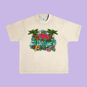 Summer Urban Heavy Tee Designed By Sublimationcraftshop