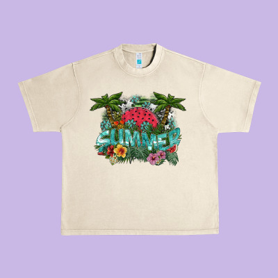 Summer Urban Heavy Tee Designed By Sublimationcraftshop