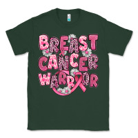 Sports Green breast cancer warrior Classic Tee - JahusDesignShop