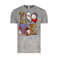 Cloud Rock love baseball Vintage Tee - Zillion Design Studio