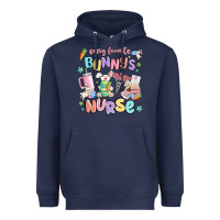 Navy every favorite bunnys nurse Heavyweight Hoodie - MaliasSmallBusiness