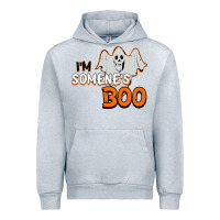 Heather Grey I'm Someone's Boo Halloween Urban Hoodie - Bettercallsaul
