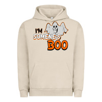 Pigment French Oak I'm Someone's Boo Halloween Urban Hoodie - Bettercallsaul