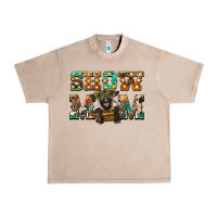 French Oak show mom suffolk sheep black sheep Urban Heavy Tee - BarkalooDesign