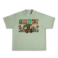 Oil Green show mom suffolk sheep black sheep Urban Heavy Tee - BarkalooDesign
