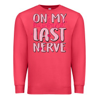 Cardinal on my husband last nerve Premium Sweatshirt - MaliasSmallBusiness