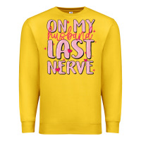 Lemon on my husband last nerve Premium Sweatshirt - MaliasSmallBusiness