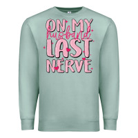 Seafoam on my husband last nerve Premium Sweatshirt - MaliasSmallBusiness