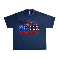 Navy little mister america Urban Heavy Tee - Neo Western