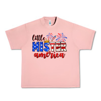 Salmon little mister america Urban Heavy Tee - Neo Western