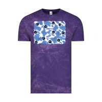 Cloud Purple distressed blueberry milkshake cowhide Vintage Tee - RanaPortraitStore