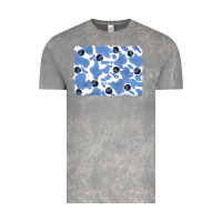 Cloud Rock distressed blueberry milkshake cowhide Vintage Tee - RanaPortraitStore