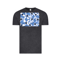 Vintage Black distressed blueberry milkshake cowhide Vintage Tee - RanaPortraitStore